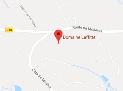 plan google maps Domaine Laffitte